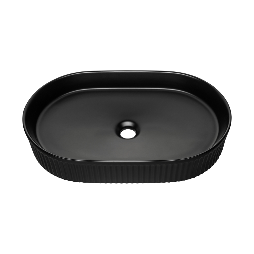 COMAD BEYOND 3 BLACK ( E-6531 ) - Umývadlo na dosku BEYOND 56x36 cm keramika/matná čierna