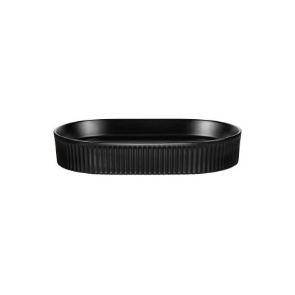 COMAD BEYOND 3 BLACK ( E-6531 ) - Umývadlo na dosku BEYOND 56x36 cm keramika/matná čierna