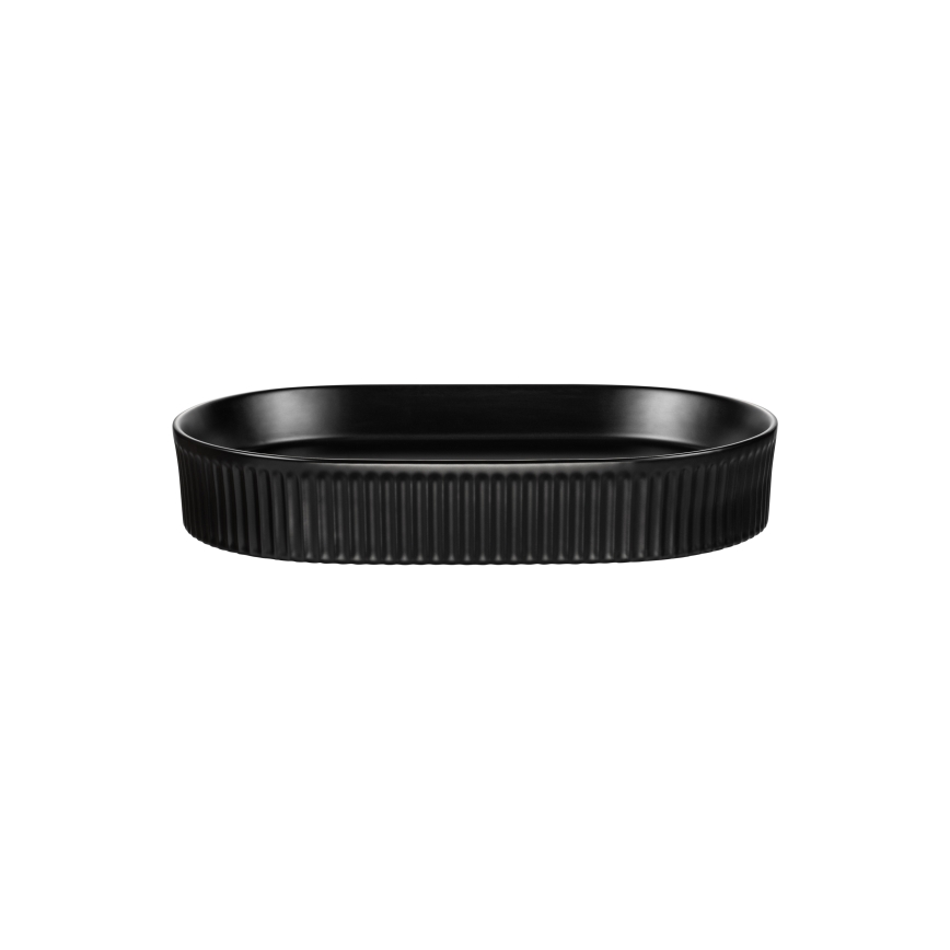 COMAD BEYOND 3 BLACK ( E-6531 ) - Umývadlo na dosku BEYOND 56x36 cm keramika/matná čierna