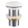COMAD CLICK-CLACK T201-3 - Umývadlový výpust CLICK-CLACK pr. 7 cm lesklá biela
