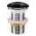 COMAD CLICK-CLACK T201M-B2-3 - Umývadlový výpust CLICK-CLACK pr. 7 cm matná čierna