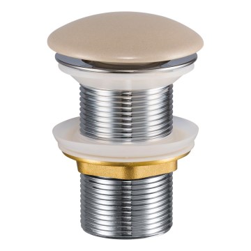 COMAD CLICK-CLACK T201MC-3 - Umývadlový výpust CLICK-CLACK pr. 7 cm matné cappuccino
