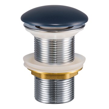 COMAD CLICK-CLACK T201MNB-3 - Umývadlový výpust CLICK-CLACK pr. 7 cm matná námornicka modrá