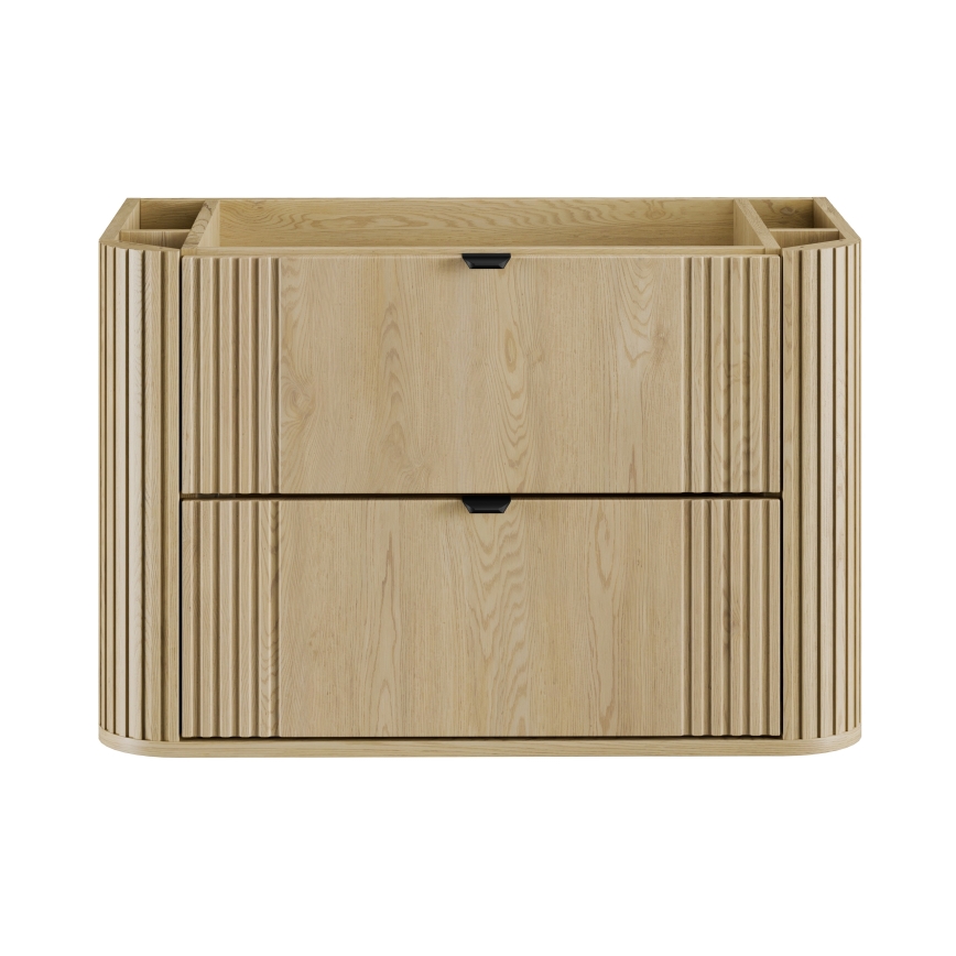 COMAD OVALIA CREMONA 82-80-46-2S - Kúpeľňová skrinka pod umývadlo OVALIA dub