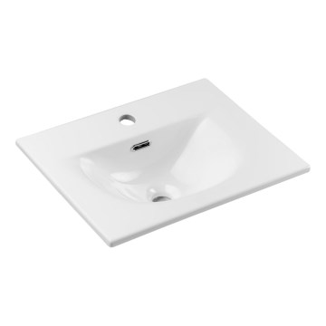 COMAD SKY 3 50CM ( E-8099-3-50 ) - Zapustené umývadlo SKY 51x40 cm keramika/lesklá biela