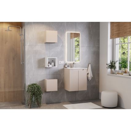 COMAD SKY 3 50CM ( E-8099-3-50 ) - Zapustené umývadlo SKY 51x40 cm keramika/lesklá biela