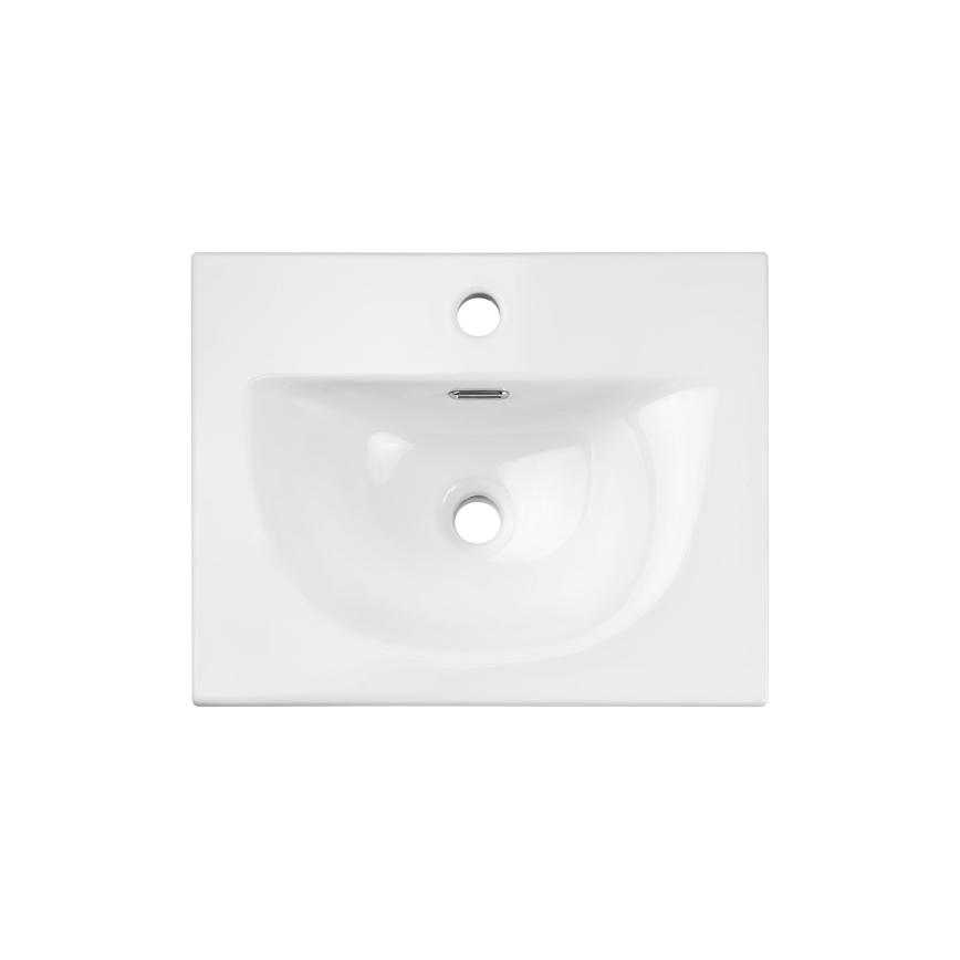 COMAD SKY 3 50CM ( E-8099-3-50 ) - Zapustené umývadlo SKY 51x40 cm keramika/lesklá biela