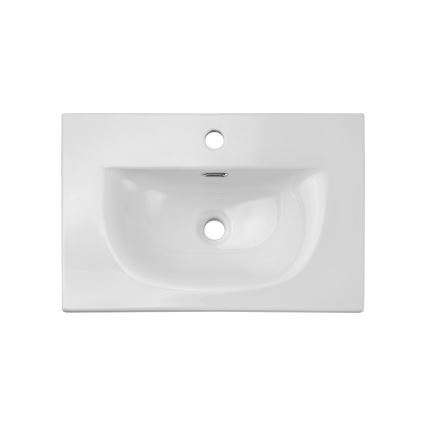 COMAD SKY 3 60CM ( E-8099-3-60 ) - Zapustené umývadlo SKY 61x40 cm keramika/lesklá biela