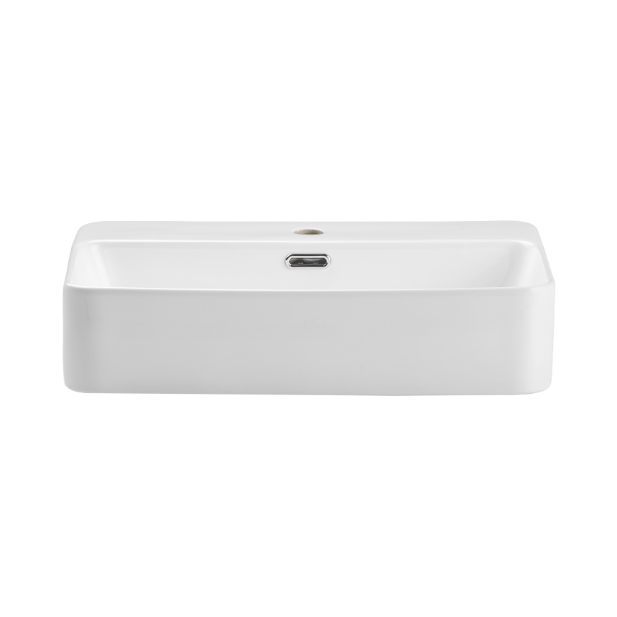COMAD TRUST 2 WHITE ( E-6282 ) - Umývadlo na dosku TRUST 55x38 cm keramika/lesklá biela