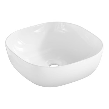 COMAD UM-6252 SMILE 40 DP - Umývadlo na dosku SMILE 41x41 cm keramika/lesklá biela