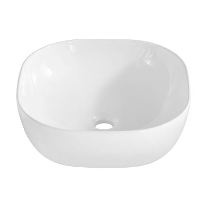 COMAD UM-6252 SMILE 40 DP - Umývadlo na dosku SMILE 41x41 cm keramika/lesklá biela