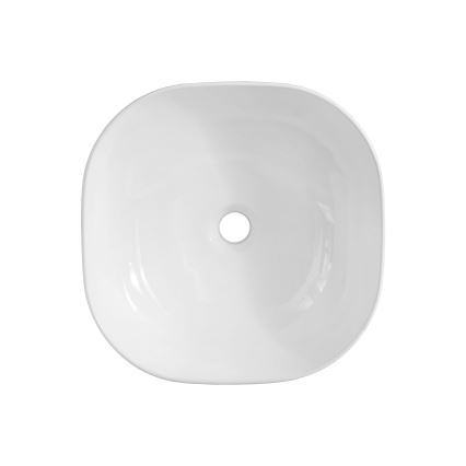 COMAD UM-6252 SMILE 40 DP - Umývadlo na dosku SMILE 41x41 cm keramika/lesklá biela