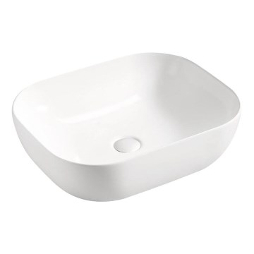 COMAD UM-6254 SMILE 50 DP - Umývadlo na dosku SMILE 50x40 cm keramika/lesklá biela