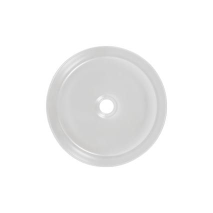 COMAD UM-6259 SIMPLE 8. - Umývadlo na dosku SIMPLE pr. 36 cm keramika/matná biela/matná čierna