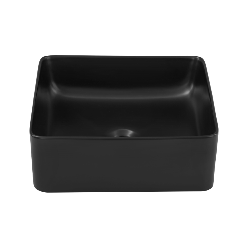 COMAD UM-6276 SLIM 40 BLACK DP - Umývadlo na dosku SLIM 37x37 cm keramika/matná čierna