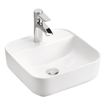 COMAD UM-6288 MAGIC 40 DP - Umývadlo na dosku MAGIC 40x40 cm keramika/lesklá biela