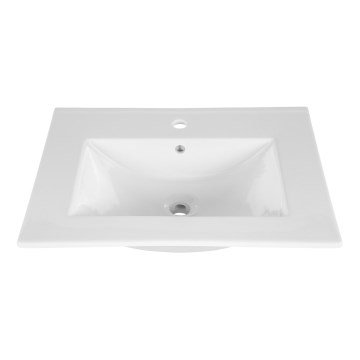 COMAD UM-CFP LAVA 60D - Zapustené umývadlo LAVA 61x46 cm keramika/lesklá biela