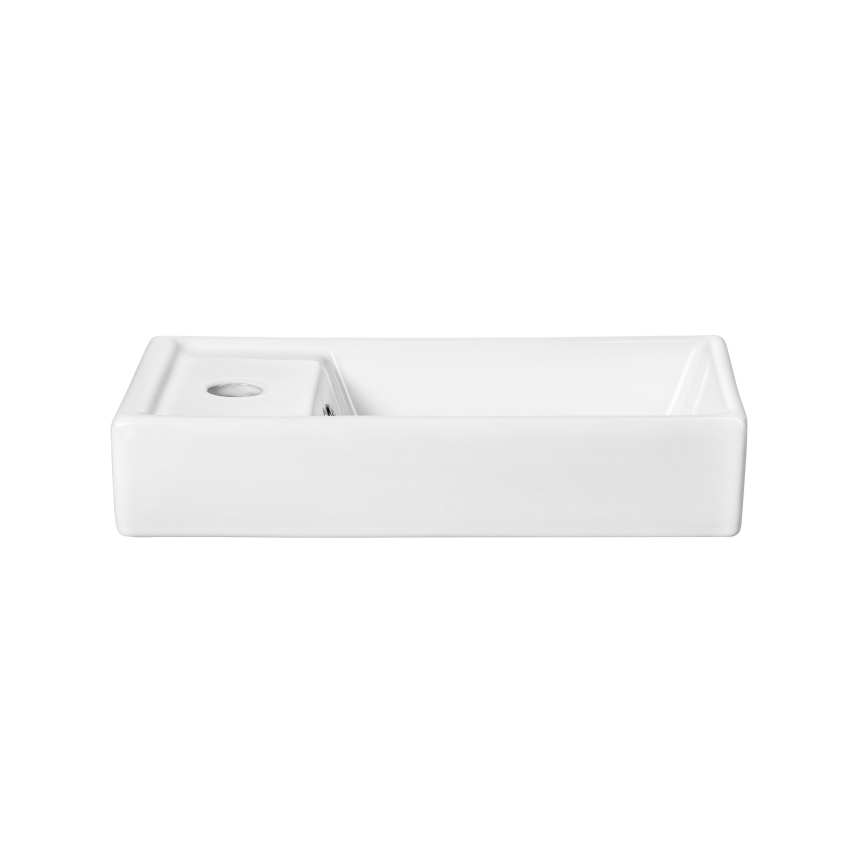COMAD UM-VEDEA 40 - Umývadlo na dosku VEDEA 40x22 cm keramika/lesklá biela