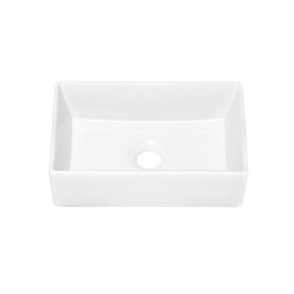 COMAD UN-GAJA35-SW 78570A(35) - Umývadlo na dosku GAJA 35x22 cm keramika/lesklá biela