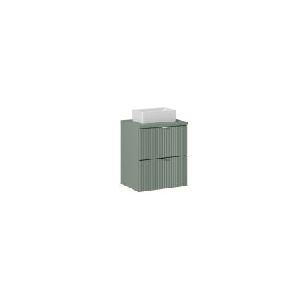 COMAD UN-GAJA35-SW 78570A(35) - Umývadlo na dosku GAJA 35x22 cm keramika/lesklá biela