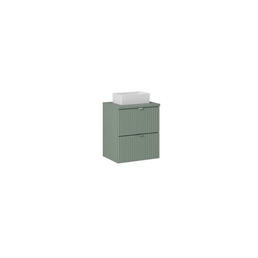 COMAD UN-GAJA35-SW 78570A(35) - Umývadlo na dosku GAJA 35x22 cm keramika/lesklá biela