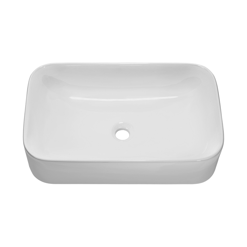 COMAD UN-KATI60-SW 7857B(60) - Umývadlo na dosku KATI 61x38 cm keramika/lesklá biela