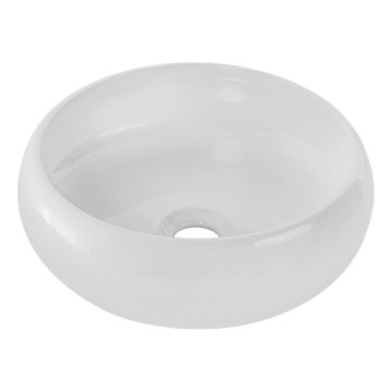 COMAD UN-WIKI-SW - Umývadlo na dosku WIKI pr. 36 cm keramika/lesklá biela