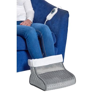 Concept BV1020 - Elektrická vyhrievaná topánka 100W/230V 30x30 cm sivá/biela