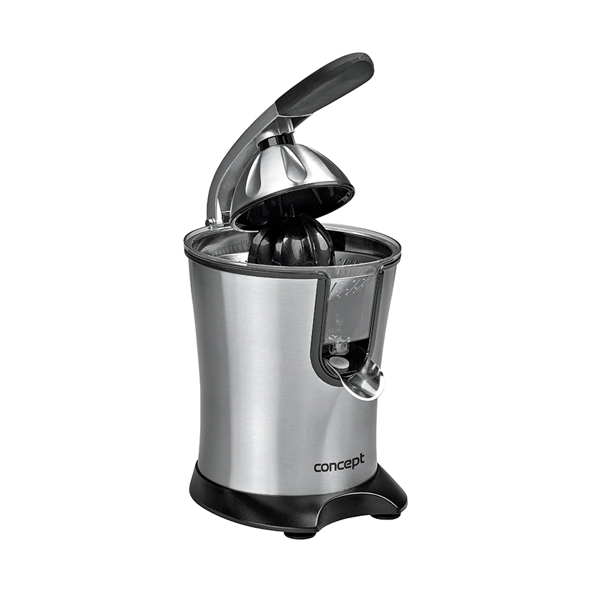 Concept CE3520 - pákový odšťavovač na citrusy, 0,75 l, 160W/230V, nerezové prevedenie