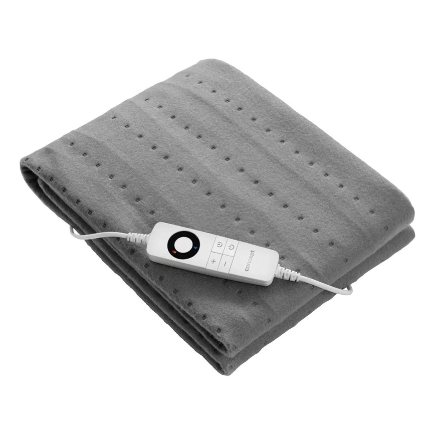 Concept DV7430 - Elektrická vyhrievacia podložka 100W/230V 150x80 cm sivá