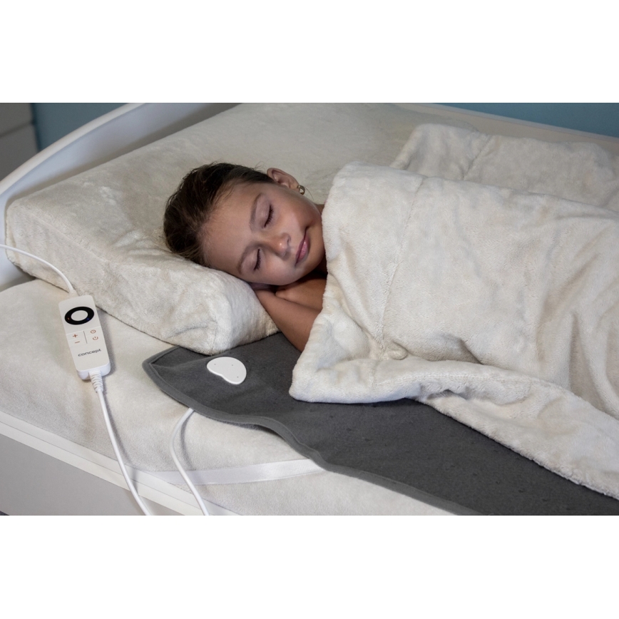 Concept DV7430 - Elektrická vyhrievacia podložka 100W/230V 150x80 cm sivá