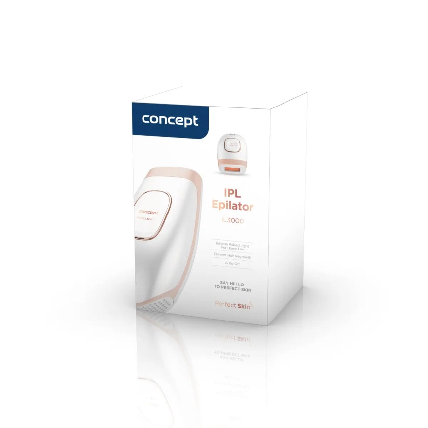 Concept IL3000 - IPL epilátor PERFECT SKIN 36W/230V biela/ružové zlato