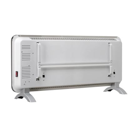 Concept KS4000 - Elektrický priamotop/konvektor 1000/2000W IP24 biela + diaľkové ovládanie