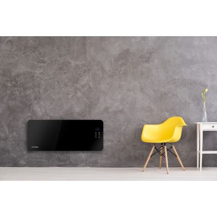 Concept KS4010 - Elektrický priamotop/konvektor 1000/2000W IP24 čierna + diaľkové ovládanie