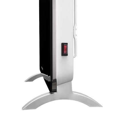 Concept KS4010 - Elektrický priamotop/konvektor 1000/2000W IP24 čierna + diaľkové ovládanie