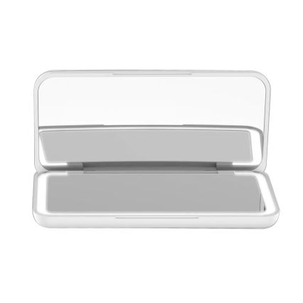 Concept KZ2010 - LED kapesné kozmetické zrkadielko PERFECT SKIN LED/1,5W/5V 4500-5500K 300 mAh biela