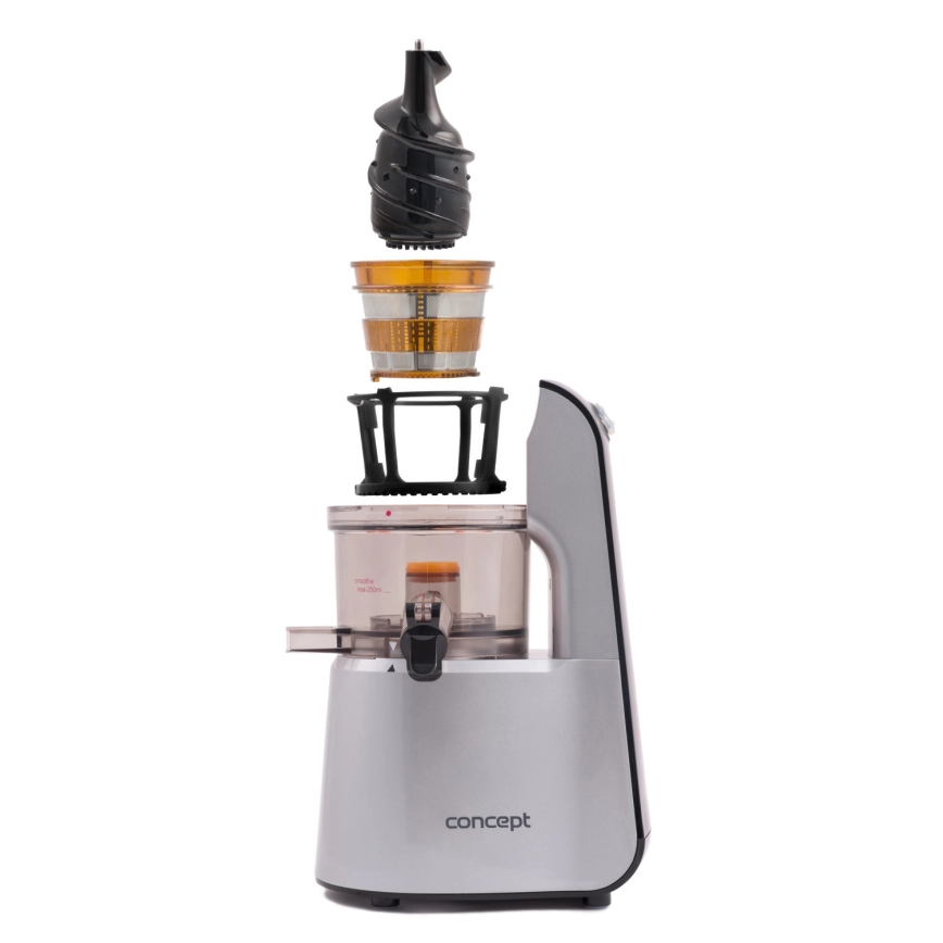 Concept LO7065 - Šnekový odšťavovač 3 v 1 240W/230V sivý