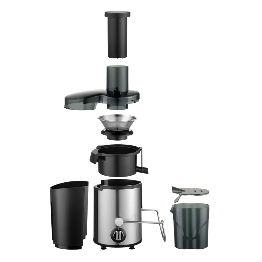 Concept LO7095 - Odstredivý odšťavovač 1000W/230V čierna/nerez