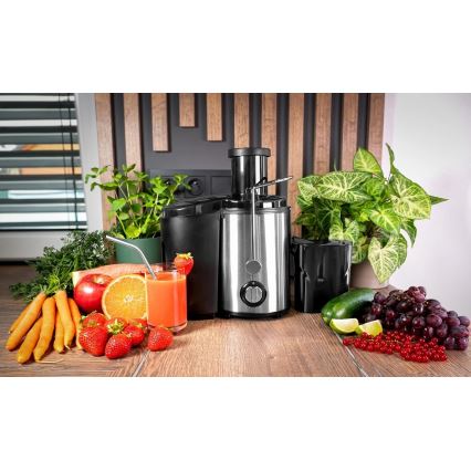 Concept LO7095 - Odstredivý odšťavovač 1000W/230V čierny/nerezový