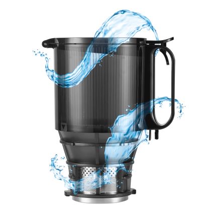 Concept LO7120 - Šnekový odšťavňovač JUICY 250W/230V šedá