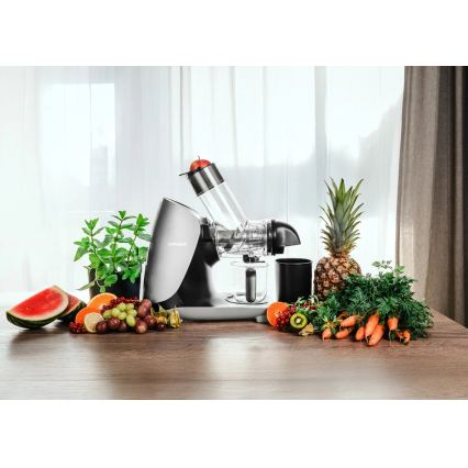 Concept LO7250 - Horizontálny šnekový odšťavovač 200W/230V čierny/nerez
