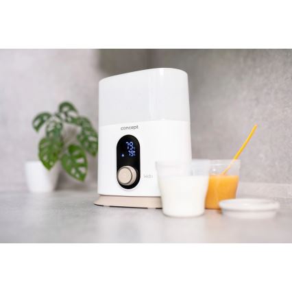 Concept OL4010 - Ohrievač fliaš 3v1 KIDO 200W/230V biela
