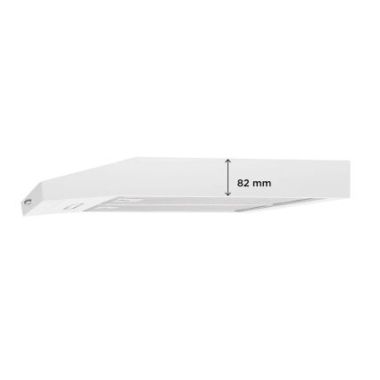 Concept OPP1250wh - Podvesný digestor 50 cm biely