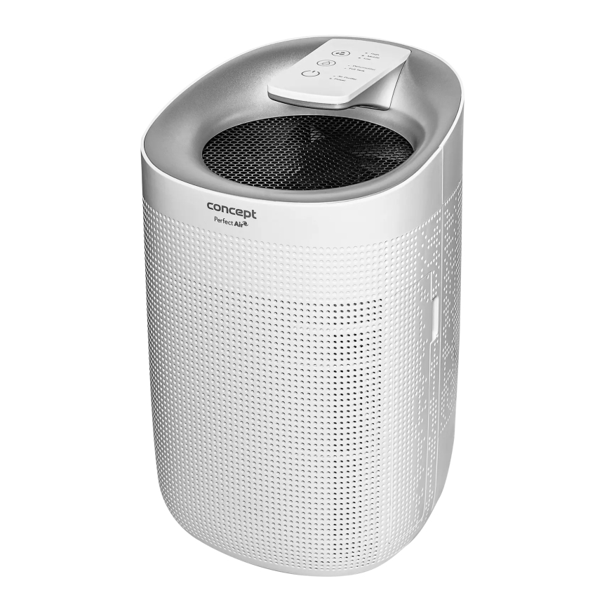 Concept OV1200 - Odvlhčovač a čistička vzduchu PERFECT AIR 1 l 45W/230V biela