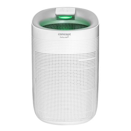 Concept OV1200 - Odvlhčovač a čistička vzduchu PERFECT AIR 1 l 45W/230V biela