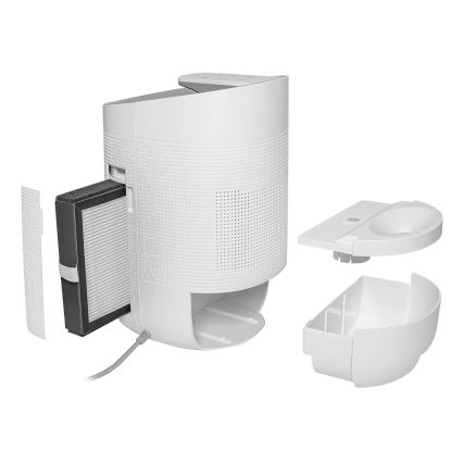 Concept OV1200 - Odvlhčovač a čistička vzduchu PERFECT AIR 1 l 45W/230V biela