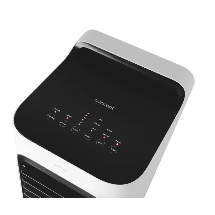 Concept OV5230 - Prenosný ochladzovač vzduchu 2v1 6 l 80W/230V biela + diaľkové ovládanie