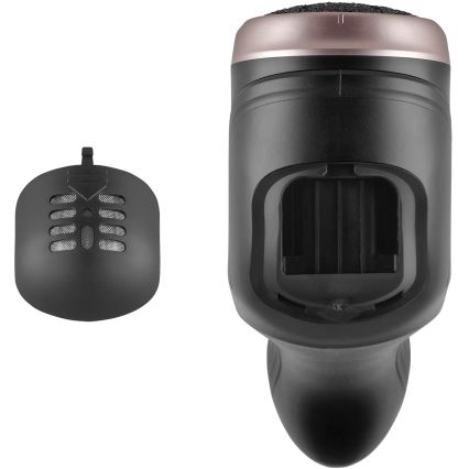 Concept PN3020 - Elektrický pilník na päty PERFECT SKIN 5V 1200 mAh IPX6 čierna/ružovo-zlatá