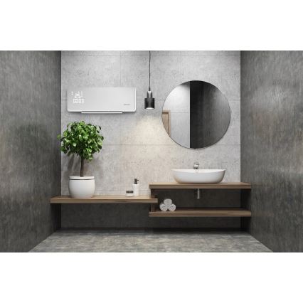 Concept QH4000 - Elektrický ohrievač 1000/2000 W IP22 biely + diaľkové ovládanie