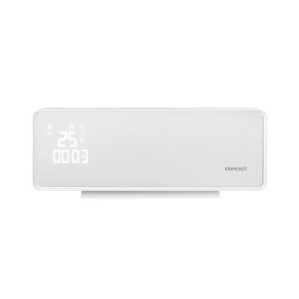 Concept QH4000 - Elektrický ohrievač 1000/2000 W IP22 biely + diaľkové ovládanie